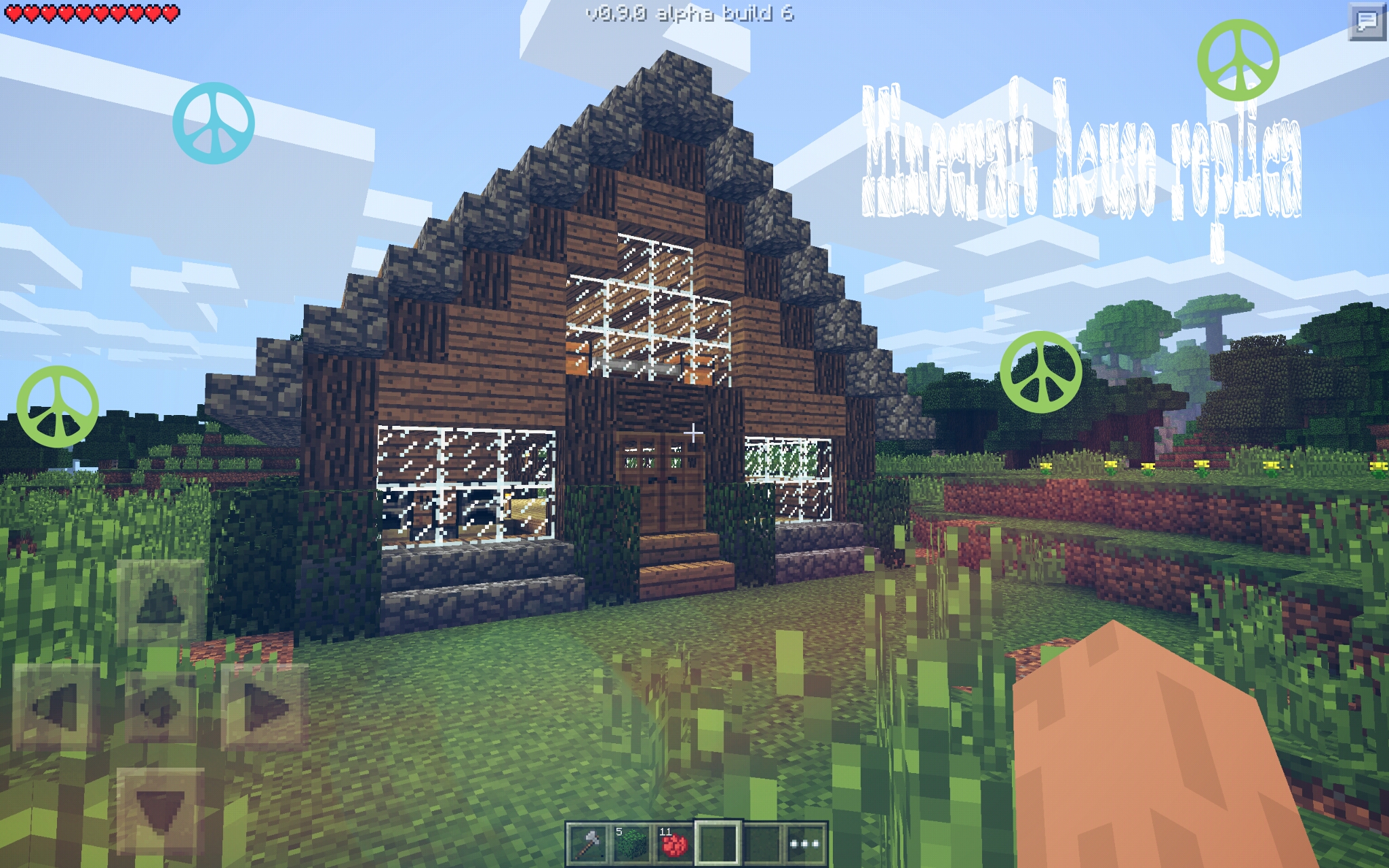 Dantdm s Minecraft House Replica Done In Sur PicsArt