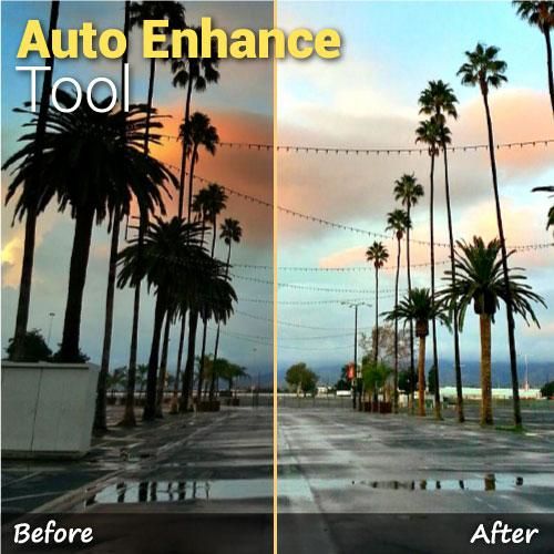 auto enhance editing tool