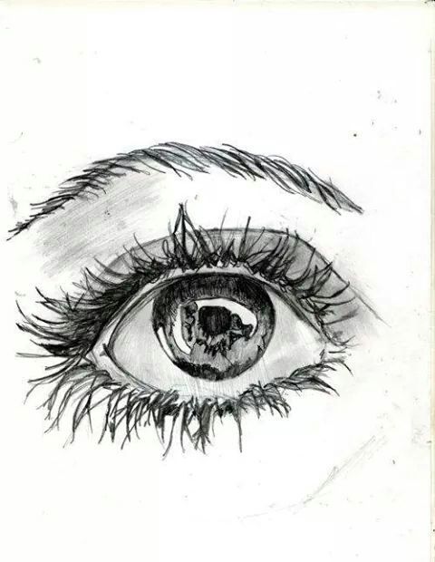 pencil art eyes - Image by Tanyana